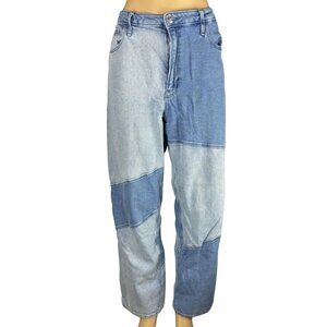 Hollister, ultra rise dad jeans